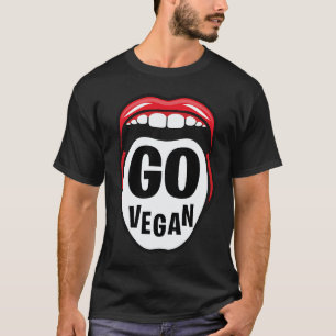 Ga Vegan, Veganisme Groente Vegetarisch Geen Vlees T-shirt