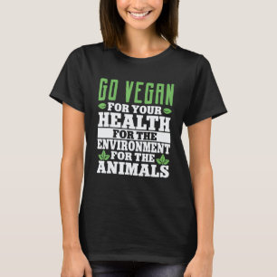 Ga Veganistisch Plantaardig Gezondheid L T-shirt