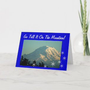 Ga vertellen het op Mt. Regenachtiger Feestdagen Kaart