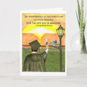 Ga Vertrouwelijk Sunrise Afstuderen Kaart (Voorkant)