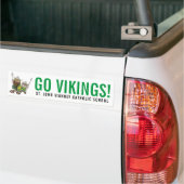 GA VIKINGS. Bumpersticker (Op Truck)