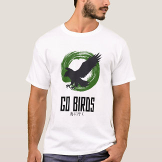 Ga Vliegeniers Japan Stijl T-Shirt