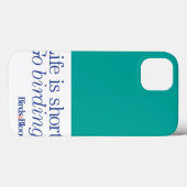 Ga Vogelen! Case-Mate iPhone Case (Achterkant (horizontaal))