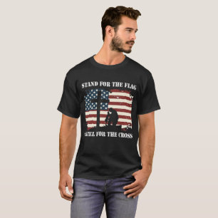 Ga voor de vlag staan, kies voor het kruisje t-shirt
