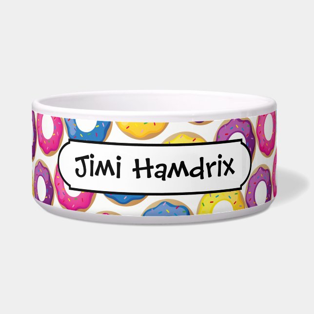 Ga voor donuts voerbakje (Voorkant)