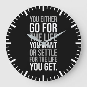 Ga voor het leven dat je wilt, Gym, Hustle, Succes Grote Klok