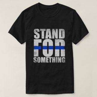 Ga voor iets anders dan de politie van de blauwe l t-shirt