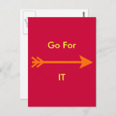 Ga voor IT Gibney The MUSEUM Zazzle Briefkaart (Voorkant / Achterkant)