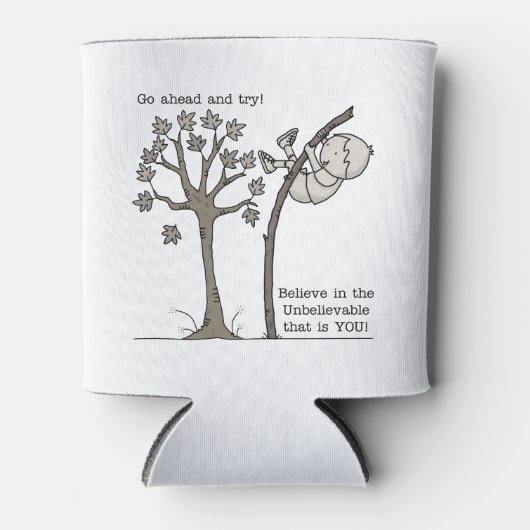 Ga vooruit en probeer het blikjeskoeler (Voorkant)