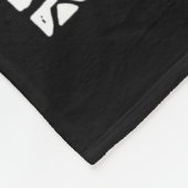 Ga weg...267 Sticker Fleece Deken (Hoek)