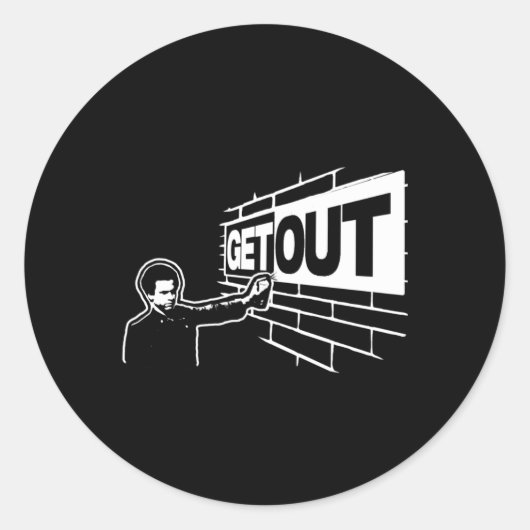 Ga weg...277 Sticker (Voorkant)