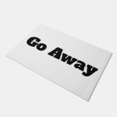 Ga weg deurmat (Schuin)