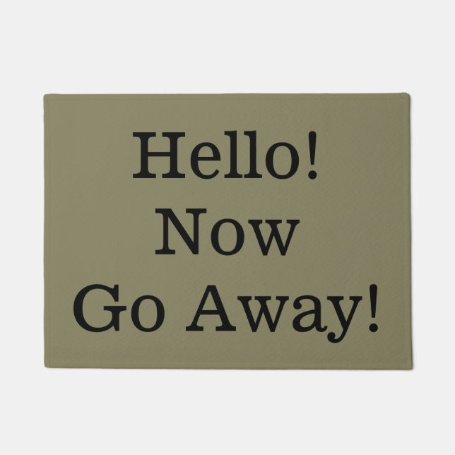 Ga weg Mat (Voorkant)