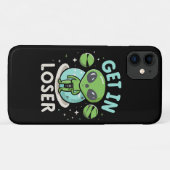 Ga Weg Verliezer Alien UFO Grappig Case-Mate iPhone Case (Achterkant (horizontaal))