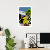 Ga Western naar Cornwall Poster (Thuiskantoor)