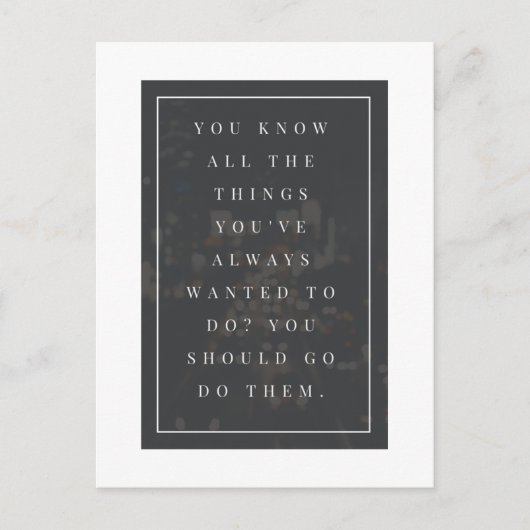 Ga ze Briefkaart doen (Voorkant)