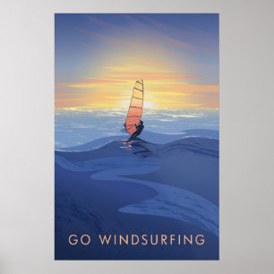 Ga Zeilen Reisposter Poster