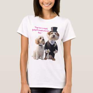 Ga zitten. Blijf. Slaan. T-shirt