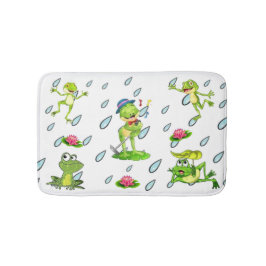 Ga zo naar het badkleed van de kikker badmat