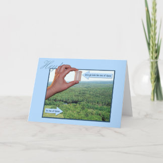 Ga zoeken een micro in het bos! uitnodiging