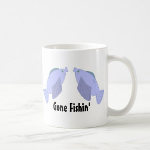 Gaan vissen koffiemok