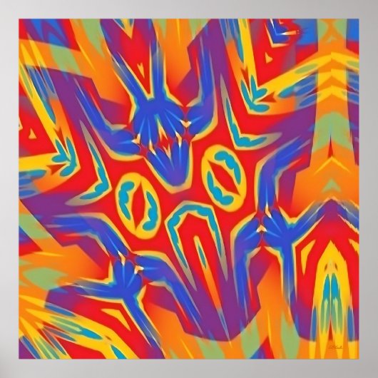 Gaap Over Baphometstraat Poster (Voorkant)