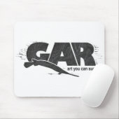 Gaarsurfplanken Muismat (Met muis)