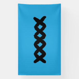 Gaas. Achterlicht. Kleefbanners. 8x10 aan Muurstic Spandoek