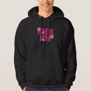 Gaat Blij Zijn Christelijk Retro Vintage Cool Hoodie