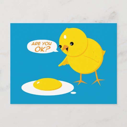 Gaat het? briefkaart (Voorkant)