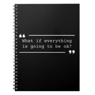 Gaat OK zijn Positieve Quote Notitieboek