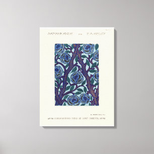Gabarit Art Déco motif Fleur
