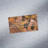 GABARIT DE CARTE DE VISITE MAGNÉTIQUE METAL RULES (In Situ)