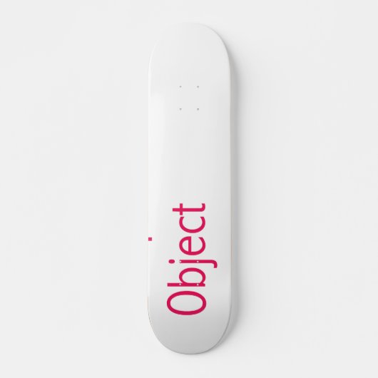 Gabarit de skateboard (Devant)