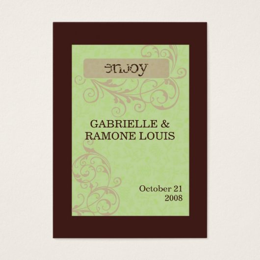 Gabby Favor Cartes (Devant)