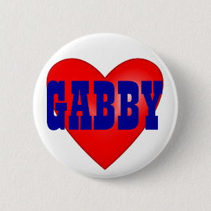 Gabby Giffords 2012 Ronde Button 5,7 Cm