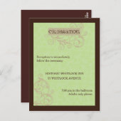 Gabby Reception Briefkaart (Voorkant / Achterkant)