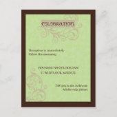 Gabby Reception Briefkaart (Voorkant)