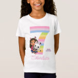 Gabby's Dollhouse 7th Birthday T-shirt<br><div class="desc">Célébrez le 7e anniversaire de votre enfant avec cette mignonne chemise d'anniversaire Gabby's Dollhouse ! Personnalisez en ajoutant le nom de votre enfant !</div>