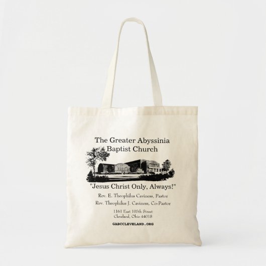 GABC-Tas Tote Bag (Voorkant)