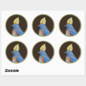 Gabe de westerne bluebird sticker (Vel)