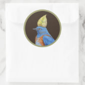 Gabe de westerne bluebird sticker (Tas)