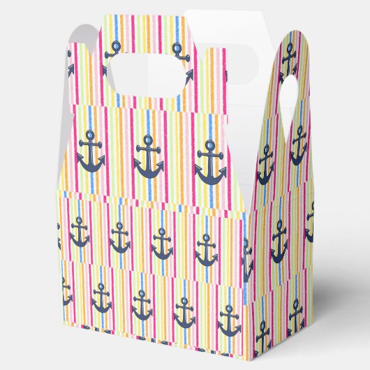 Gable Favor Box Anchor Bedankdoosjes (Geopend)
