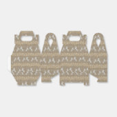 Gable Favor Box Bedankdoosjes (Uitgevouwen)