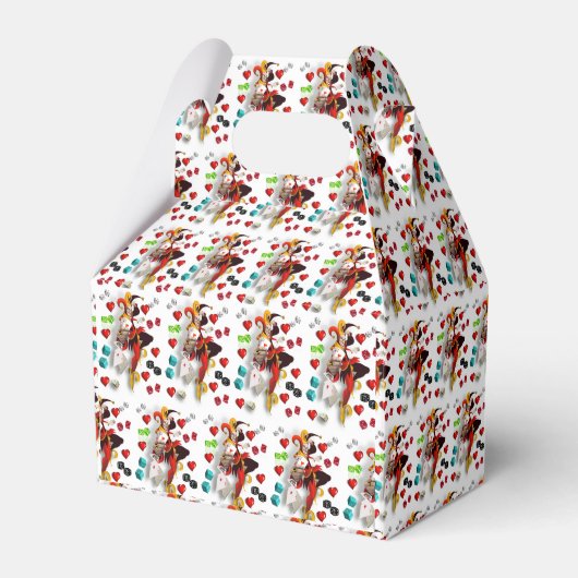 Gable Favor Box Bedankdoosjes (Voorkant Zijde)