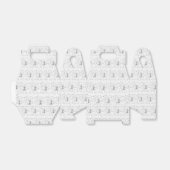 Gable Favor Box Bedankdoosjes (Uitgevouwen)