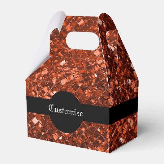 Gable Favor Box Bedankdoosjes (Voorkant Zijde)
