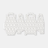 Gable Favor Box Bedankdoosjes (Uitgevouwen)