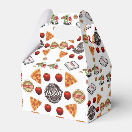 Gable Favor Box Bedankdoosjes (Voorkant Zijde)