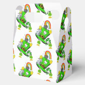 Gable Favor Box Happy St. Patrick's Day Rabbit Bedankdoosjes (Geopend)